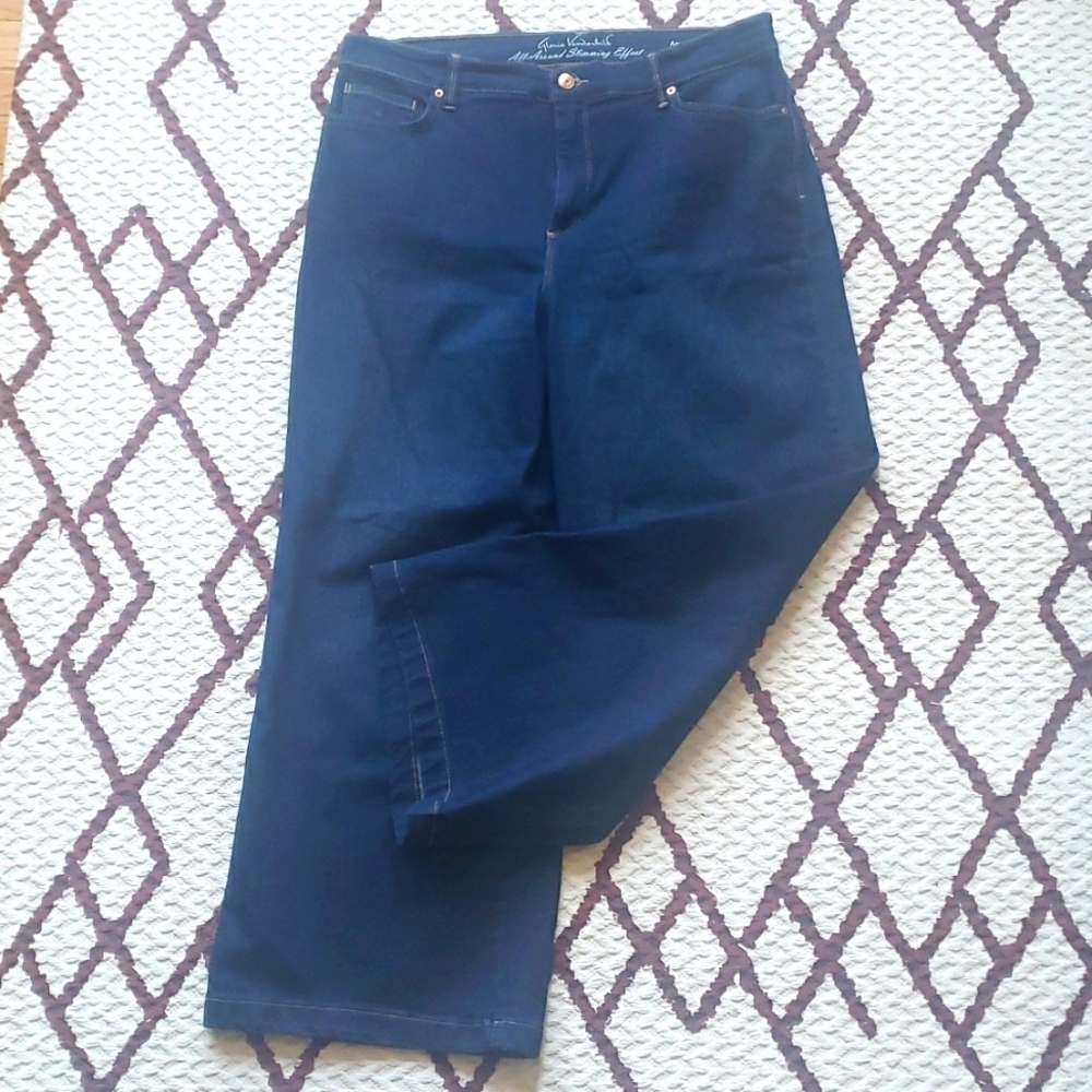 Gloria Vanderbilt Amanda Wide-leg Jeans, 12